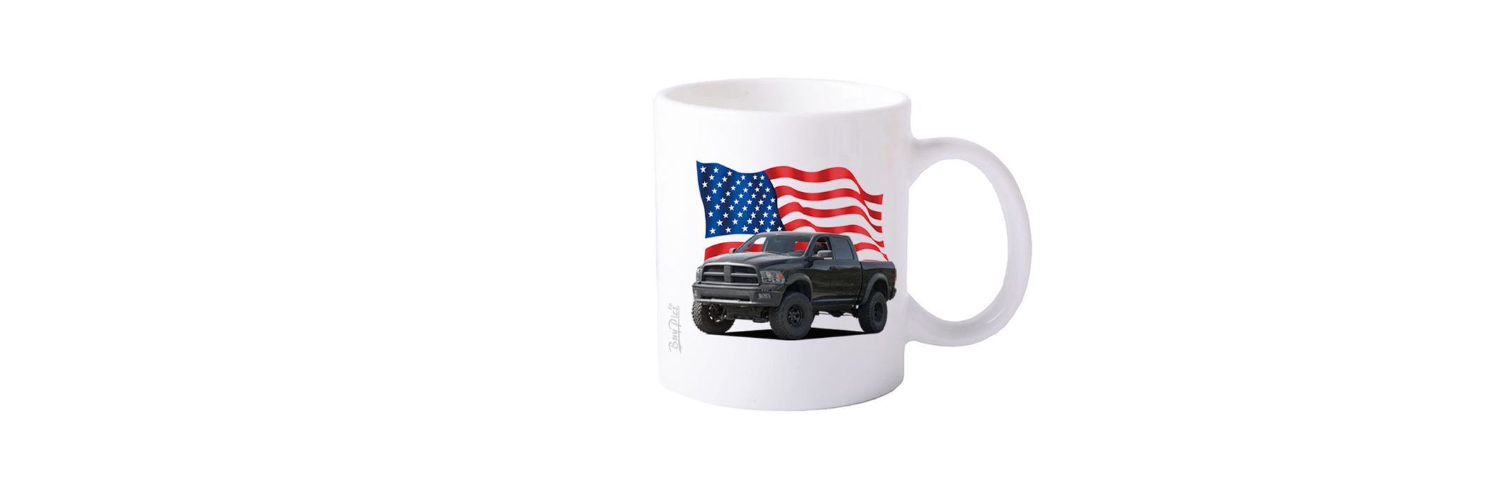Keramiktasse Motive Pickup